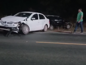 Animal solto na pista provoca acidente na RN 117 em Mossoró