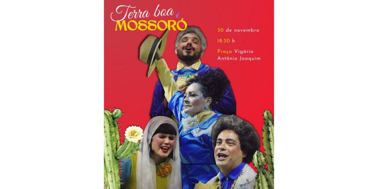 Cia. A Máscara de Teatro apresenta recital “Terra Boa é Mossoró” neste sábado (30)