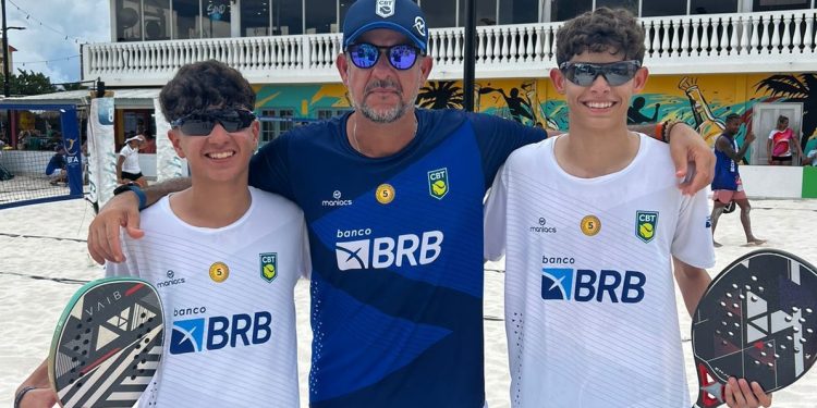 Areia-branquense é campeão pan-americano de Beach Tennis no Caribe
