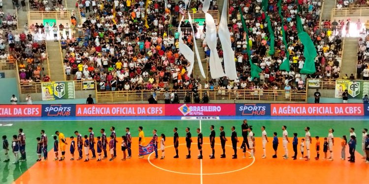 Fortaleza e Apodi Futsal se enfrentam neste domingo na final do Campeonato Brasileiro