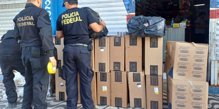 PF prende três suspeitos de contrabando de cigarros no RN