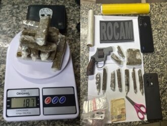 Casal é preso por suspeita de tráfico de drogas em Mossoró