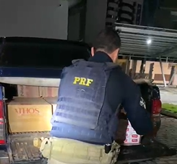 Motorista é preso pela segunda vez na BR-406 com carga de cigarros contrabandeados