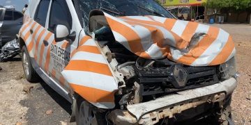 Colisão frontal entre dois carros deixa feridos na BR-304, em Assú