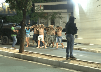 Forças de segurança realizam exercícios simulados em Mossoró