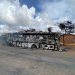 Ônibus é destruído por incêndio na Estrada do Melão em Mossoró