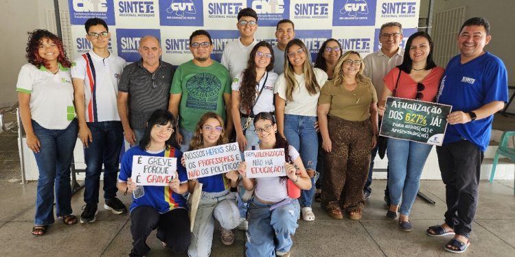 Greve dos professores: Sinte RN realiza ato público na 12ª DIREC nesta sexta (28)