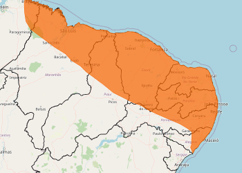 Inmet emite aviso de chuvas intensas em todo o RN