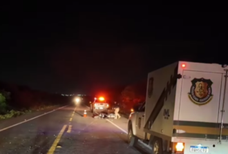 Motociclista morre após invadir contramão e colidir com carro na BR-110, em Mossoró