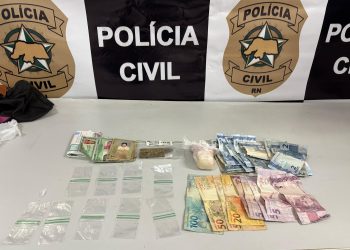 Polícia prende em flagrante casal por tráfico de drogas em Mossoró