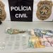 Polícia prende em flagrante casal por tráfico de drogas em Mossoró