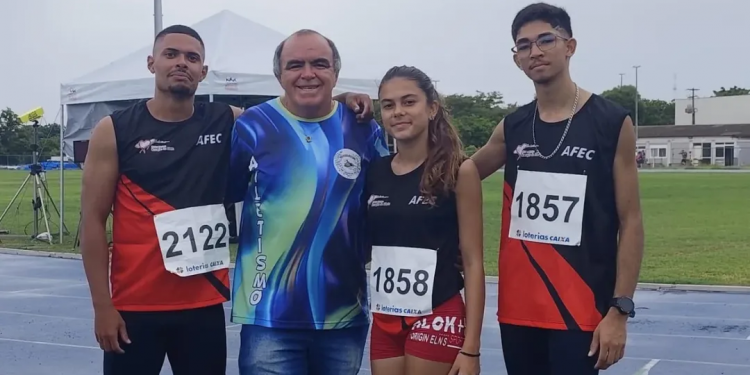 Atletas mossoroenses são medalhistas no Campeonato Estadual de Atletismo