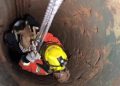 Bombeira entra em cisterna de 30 metros e resgata cachorro em Ceará-Mirim