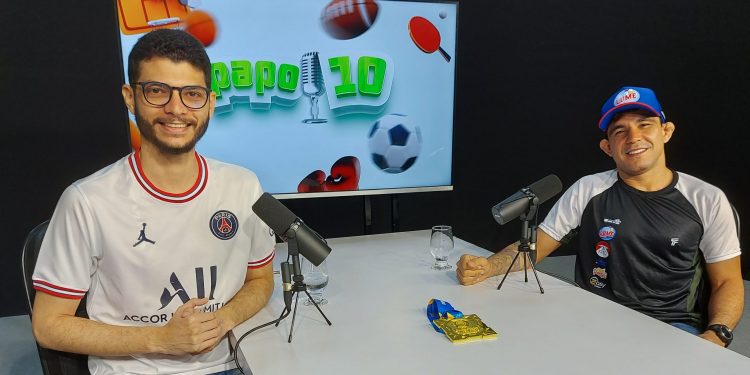 Podcast Papo 10 entrevista Junior Silva, atleta mossoroense campeão europeu de jiu-jítsu