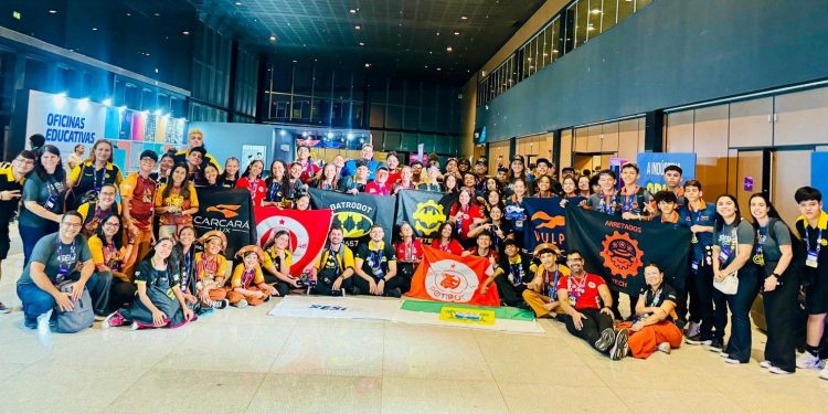 Equipes do SESI Escola RN se destacam em torneio nacional de robótica