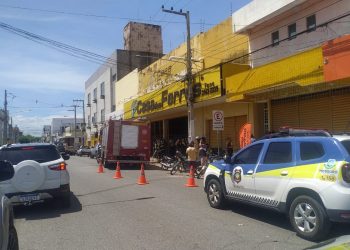 Incêndio atinge loja no Centro de Mossoró nesta segunda (31)