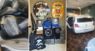 Veículo da Prefeitura de Assú é apreendido durante operação policial no Paraná