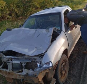 Grave colisão entre carro e cavalo é registrada na RN-117 em Governador Dix-Sept Rosado