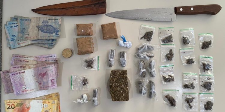 Polícia prende em flagrante suspeito por tráfico de drogas em Caicó