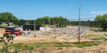 Tem início montagem do polo “Arraiá do Povo Poeta Zé Lima”