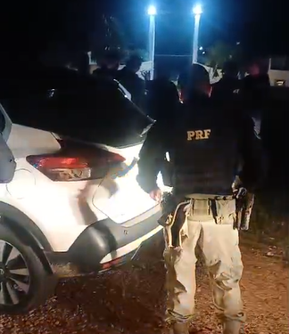 PRF recupera veículo roubado no ano de 2023 durante fiscalização na BR-110, em Mossoró