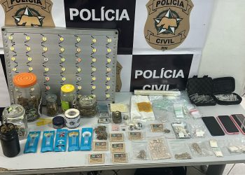 Polícia Civil deflagra operação e prende suspeitos por tráfico de drogas em Mossoró