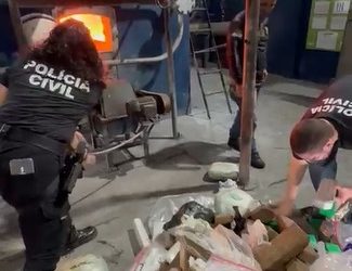 Polícia Civil incinera mais de 100kg de drogas em Mossoró