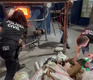 Polícia Civil incinera mais de 100kg de drogas em Mossoró