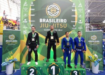 Júnior Silva conquista o bronze no Campeonato Brasileiro de Jiu-Jítsu em São Paulo