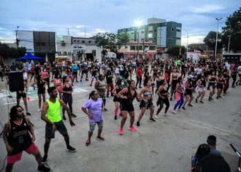 Aulão de dança desta quinta-feira terá atendimentos de saúde ao público