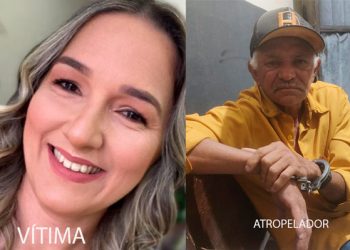 Condutor embriagado invade praça pública, atropela e mata mulher no interior do Rio Grande do Norte