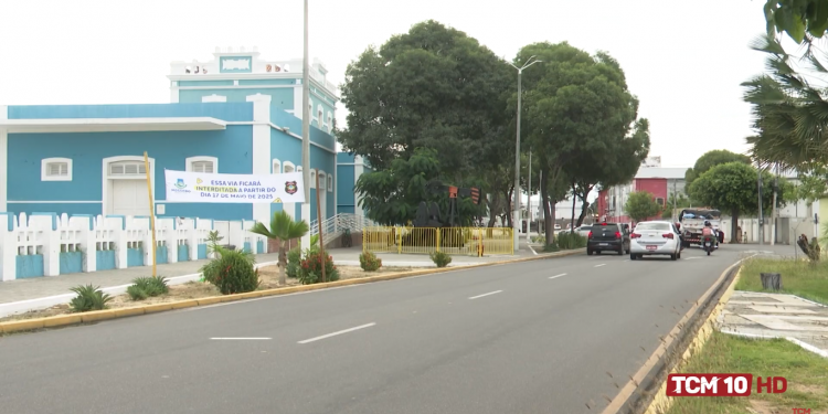 Interdição na Rio Branco começa neste sábado (17) para montagem do Mossoró Cidade Junina