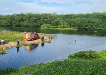 Corpo é encontrado pelos bombeiros no Rio Mossoró