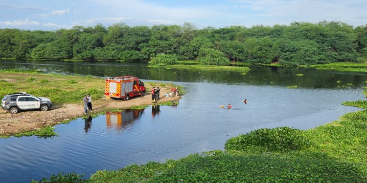 Corpo é encontrado pelos bombeiros no Rio Mossoró