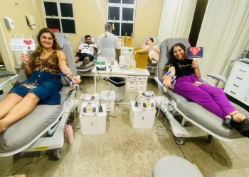 Servidores da Ufersa realizam campanha de doação de sangue