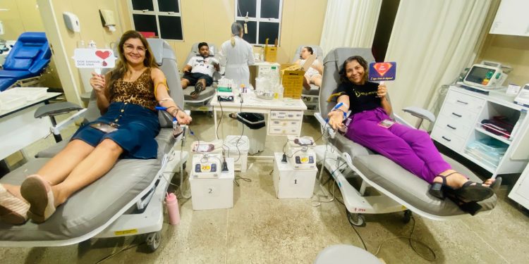 Servidores da Ufersa realizam campanha de doação de sangue