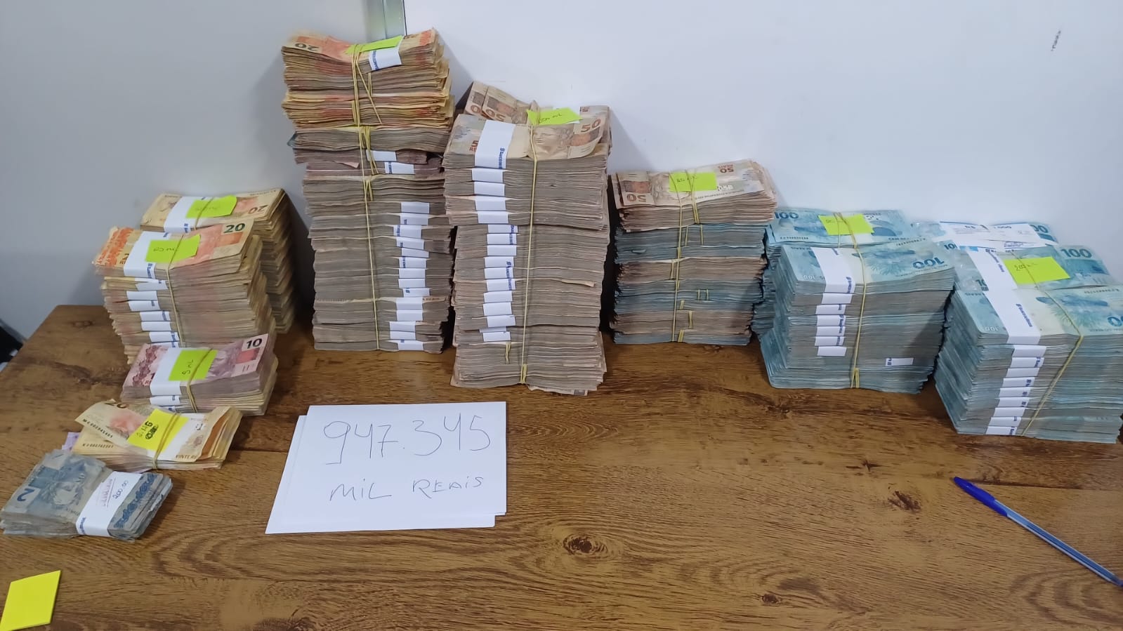 PRF e PM/RN recuperam quase R$ 1 milhão furtado de agência bancária de Pernambuco na RN-226