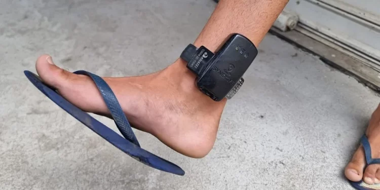 Número de presos com tornozeleiras eletrônicas aumenta em 25% no RN, segundo a Seap