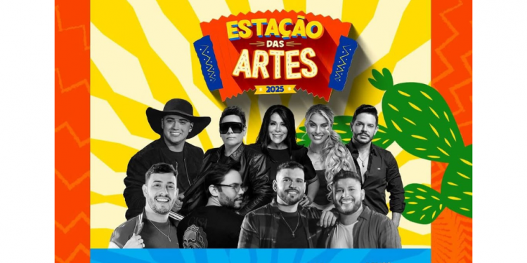 Estação das Artes recebe Ramon e Randinho, Calcinha Preta e Natanzinho Lima neste sábado (14)