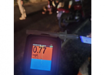 Condutor embriagado é preso pela PRF após se envolver em acidente na BR-304 em Mossoró