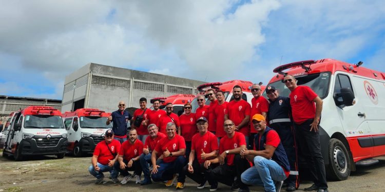 RN recebe 15 novas ambulâncias para o Samu