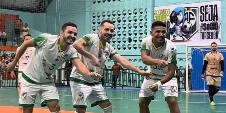 Apodi Futsal goleia Sport Recife e conquista primeira vitória no Brasileiro