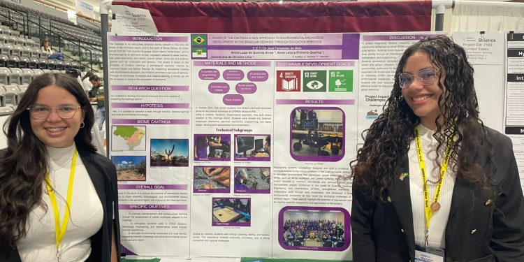 Estudantes de Pau dos Ferros apresentam projeto sobre a Caatinga nos Estados Unidos