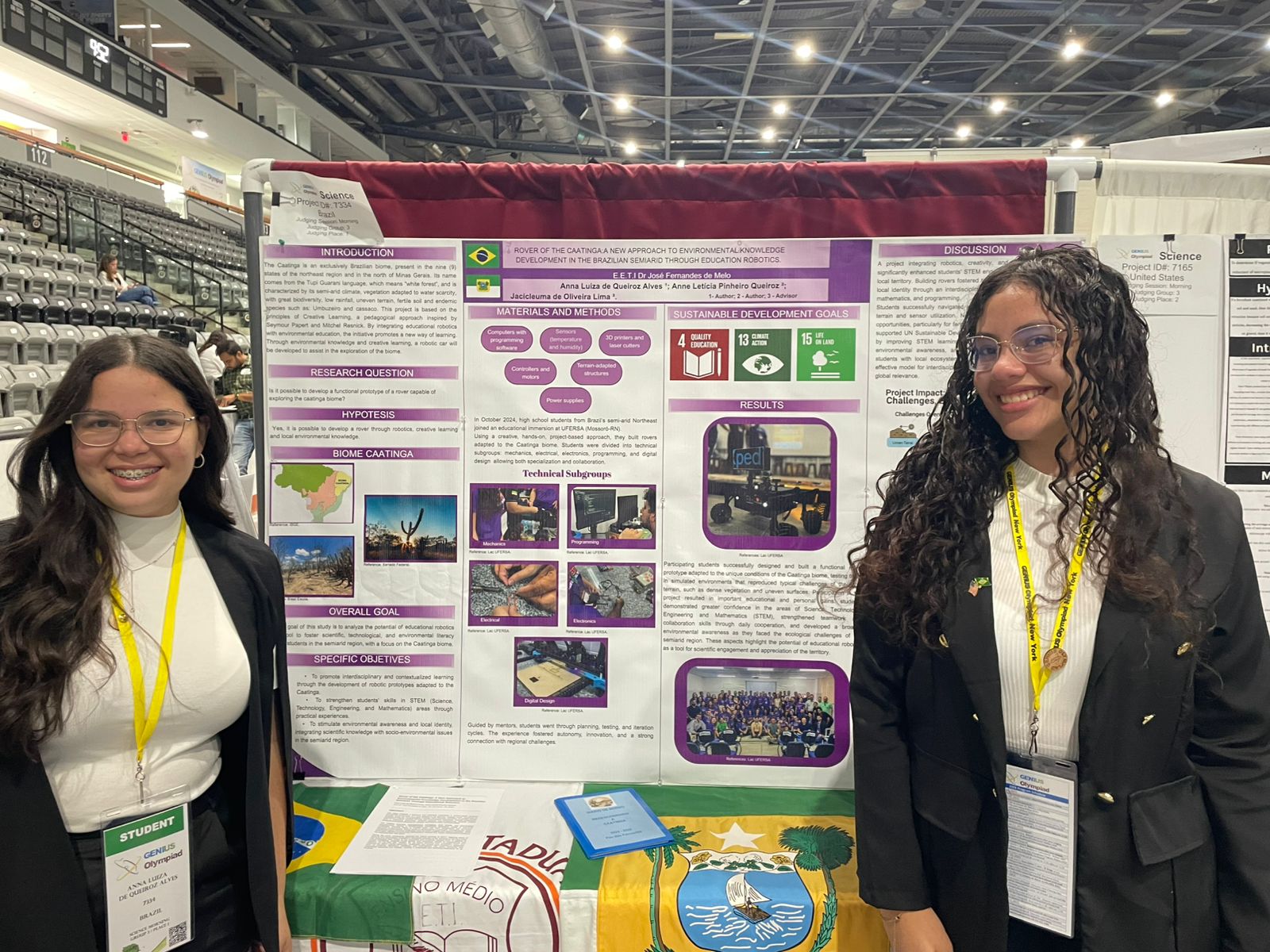 Estudantes de Pau dos Ferros apresentam projeto sobre a Caatinga nos Estados Unidos
