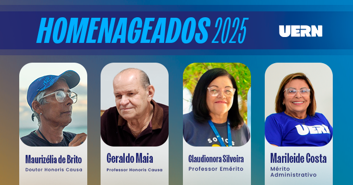 Uern define homenageados da Assembleia Universitária de 2025