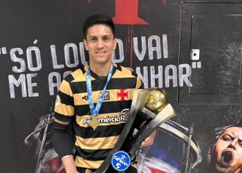 Ex-Apodi, goleiro Mateus é campeão carioca pelo Vasco Futsal