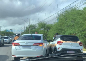 Avenida Leste Oeste tem sido local frequente de acidentes de trânsito