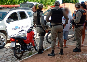Homem com tornozeleira eletrônica é preso após furtar moto no bairro Sumaré em Mossoró