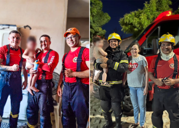 Crianças de 2 anos são resgatadas pelo Corpo de Bombeiros em Mossoró e Apodi