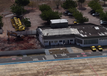 Infraero realiza obras no terminal de passageiros do Aeroporto de Mossoró